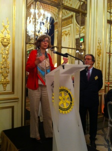 photo remise du Prix Servir Rotary Club le 25 mai 2016